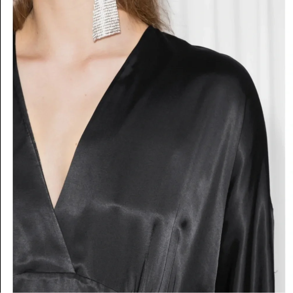 & OTHER STORIES Satin Dress - Picture 3 of 8